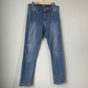 Lois high rise skinny Jeans in dark denim size 31